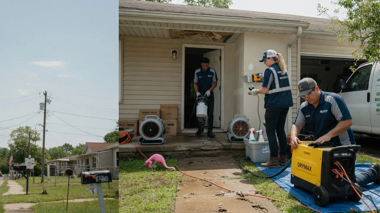 Storm Damage Water Removal in Linn, TX near me